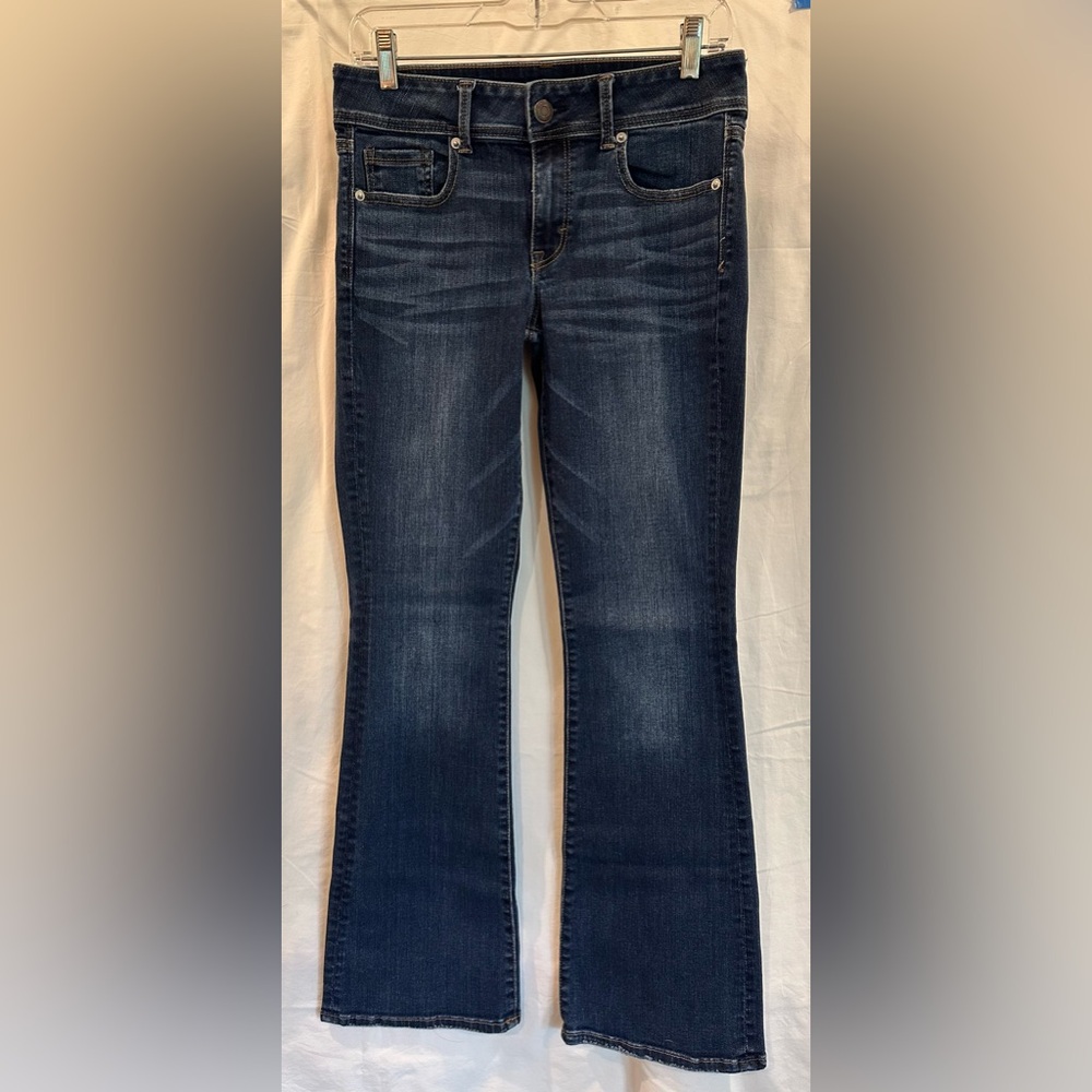 American Eagle Outfitters Boot Cut Blue Jeans with Classic Flare